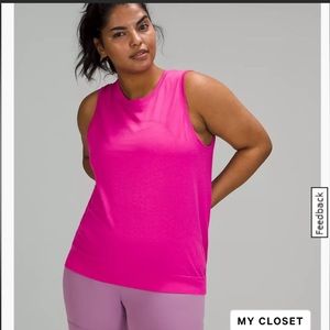 Lululemon swiftly breathe muscle tank